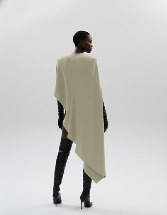 Asymmetrical Drape Shirt